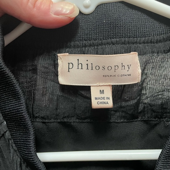 Philosophy Bomber Jacket, med - Picture 3 of 4